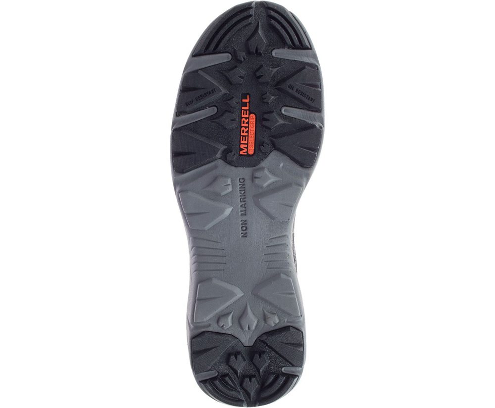 Tenis Homem - Merrell Fullbench 55 Alloy Toe - Pretas - QME672149